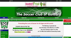 Desktop Screenshot of guilfordsoccer.org